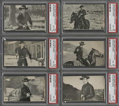 1959 F373 Rinso Soap "Paladin Cards" Complete Set (24) - #4 on the PSA Set Registry!